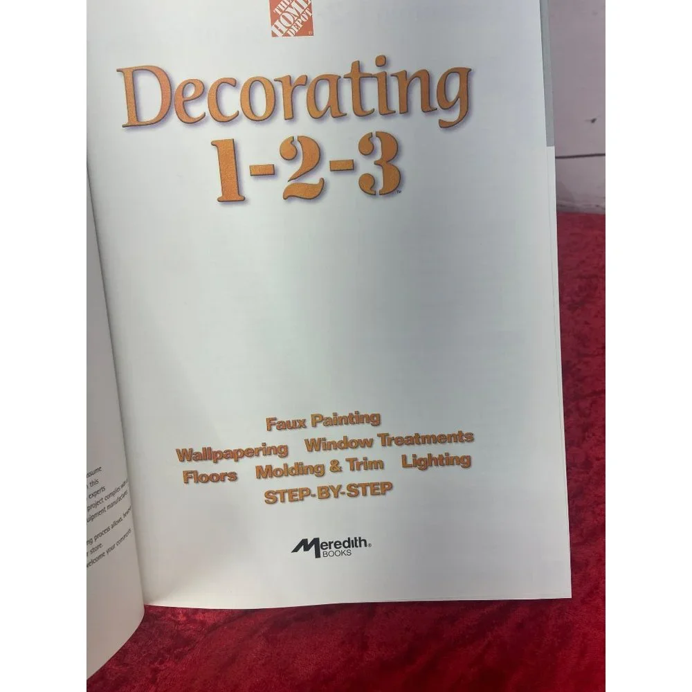 The Home Depot Hard Cover‎ Step By Step Decorating 1-2-3